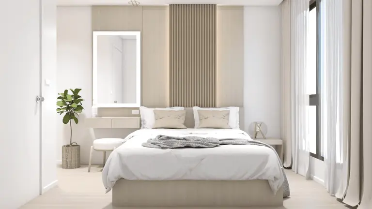 รับออกแบบตกแต่ง บิ้วอินห้องนอนสไตล์ Minimal / Muji / Scandinavian